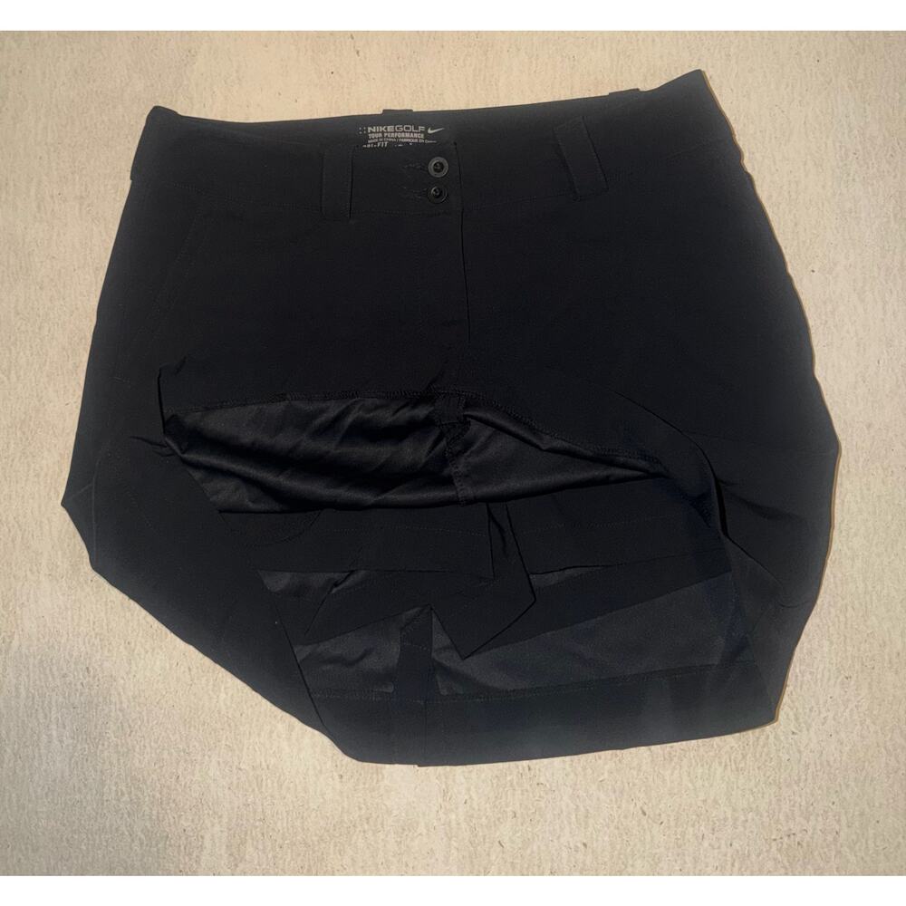 Nike golf tournament performance women’s black skort - Picture 13 of 14